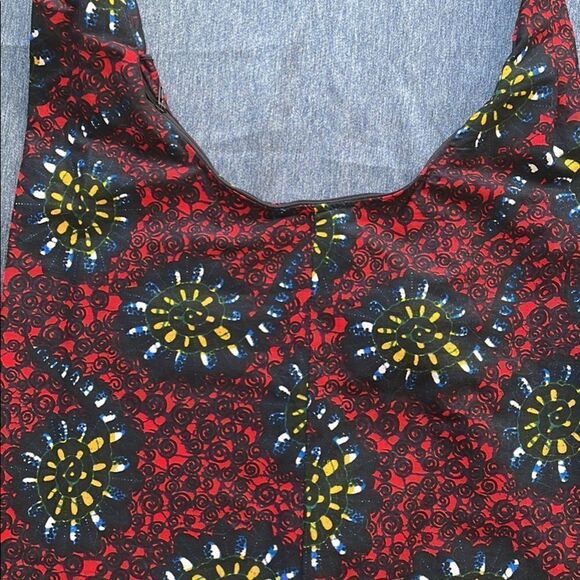 Handmade Zipper Tie Dye Tote Shoulder Bag - Picture 2 of 7